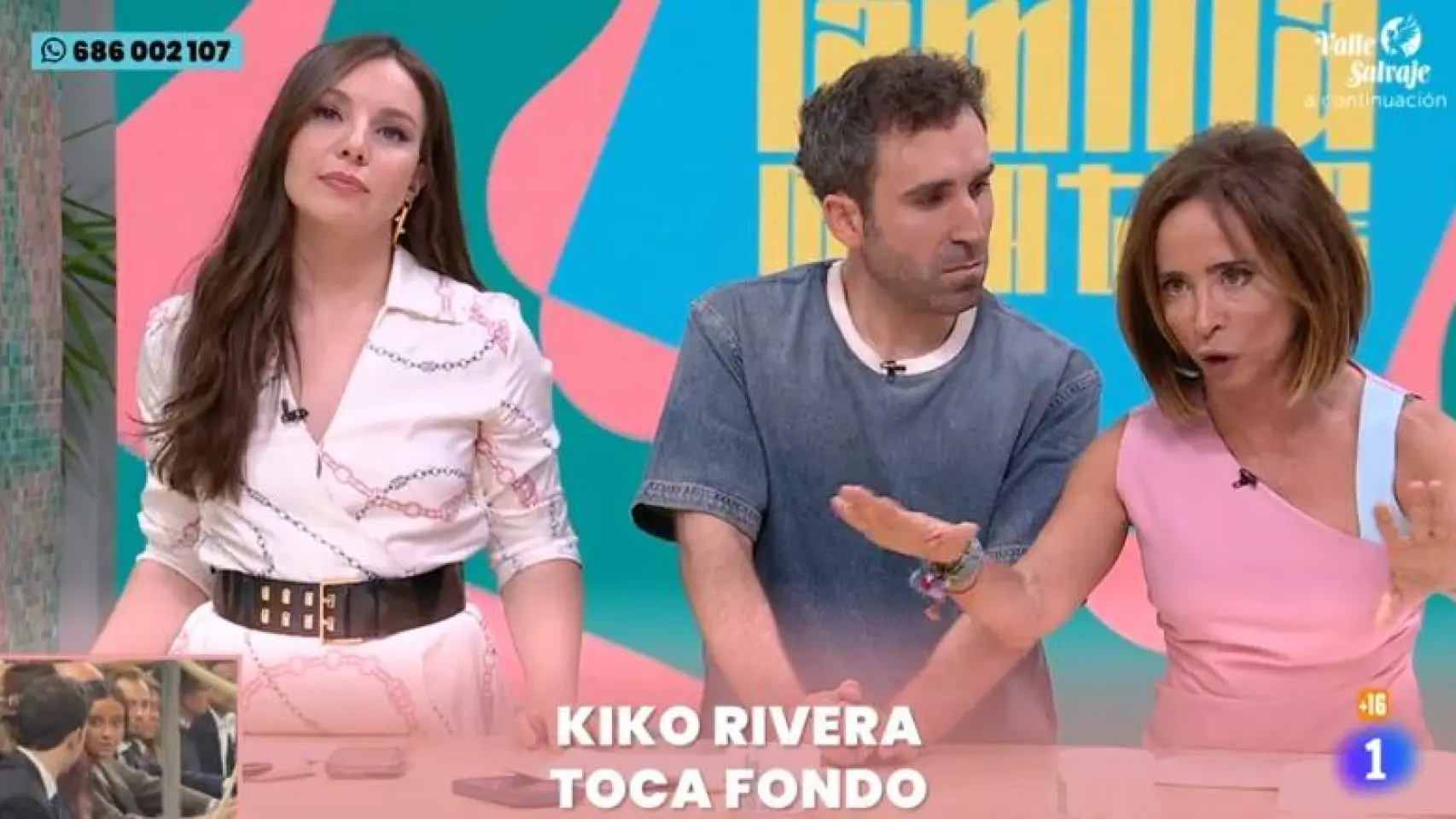 'La familia de la tele'.