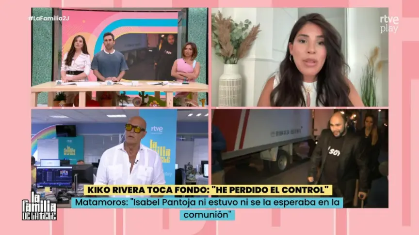'La familia de la tele'.