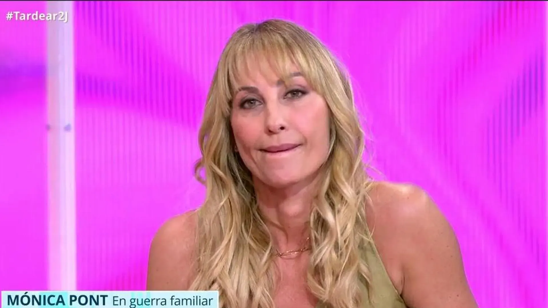 Mónica Pont habla de sus padres en 'TardeAR'.