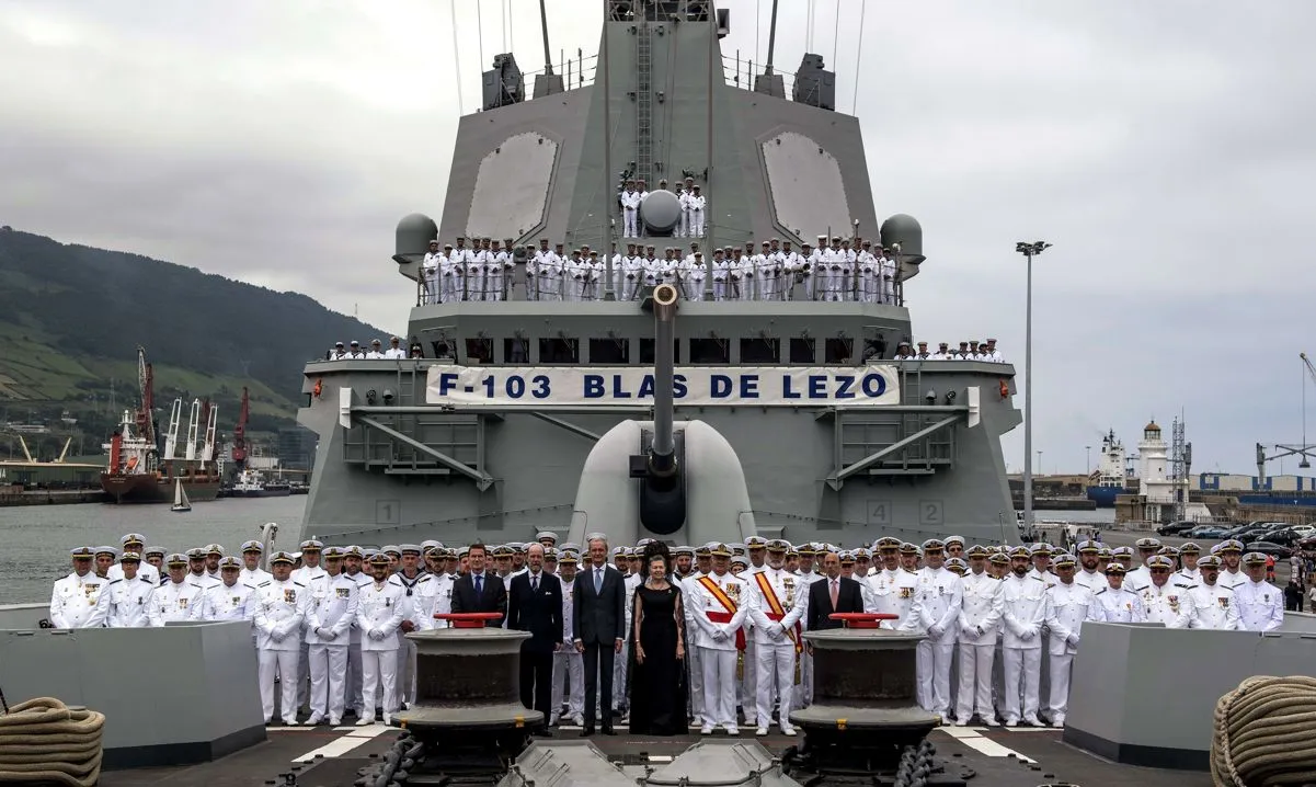 La fragata Blas de Lezo.