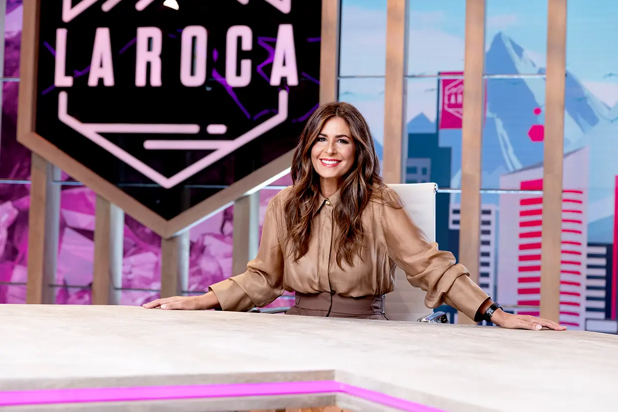 Nuria Roca presentando 'La Roca'.