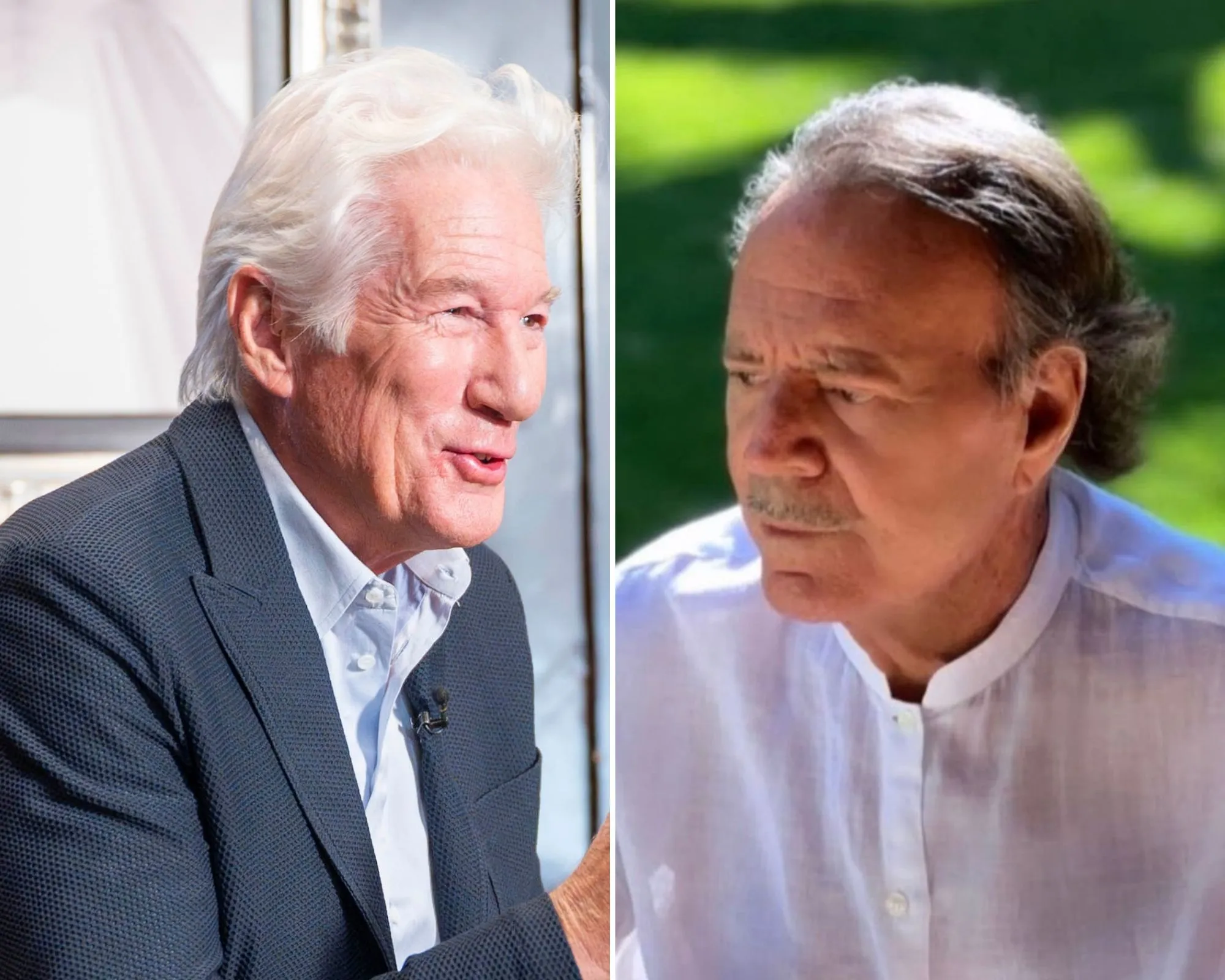 Julio Iglesias y Richard Gere.