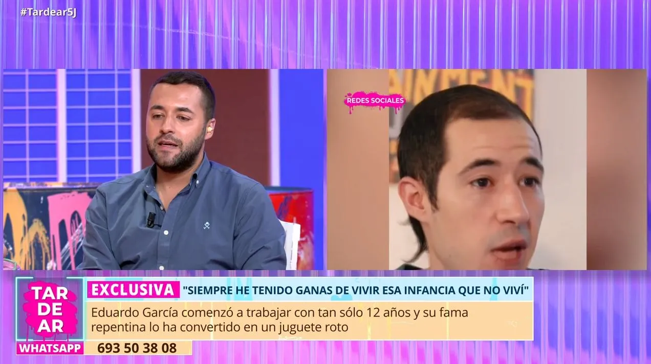 Eduardo García habla en 'TardeAR'.