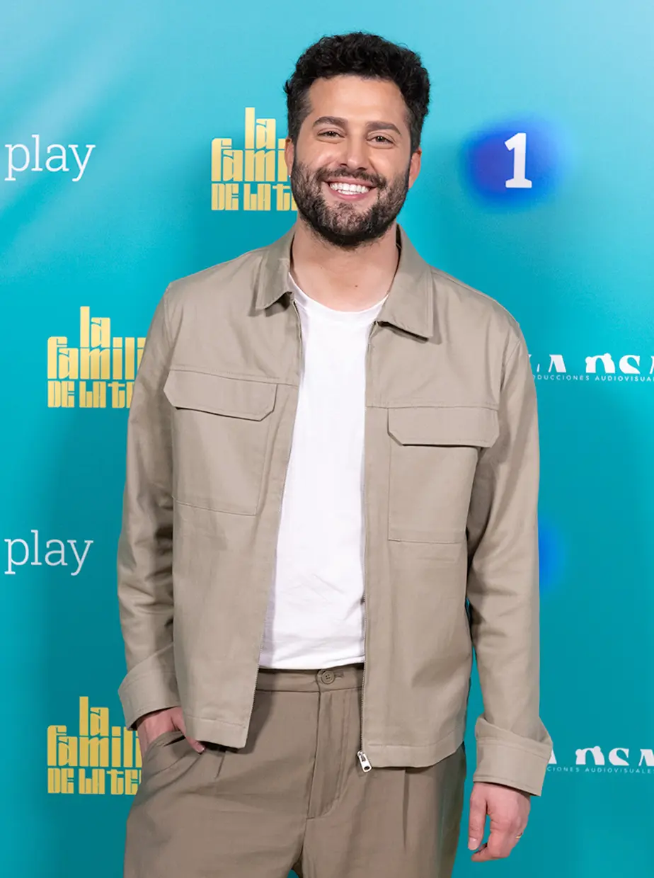 Javier de Hoyos en la presentación del programa 'La familia de la tele'.
