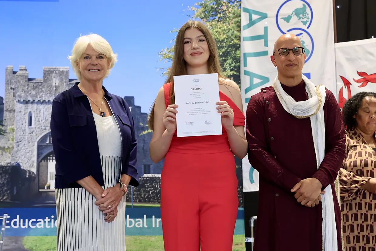 La infanta Sofía en su graduación.