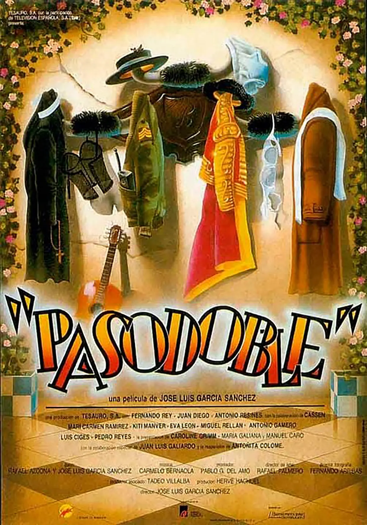Cartel de 'Pasodoble' primera película de María Galiana