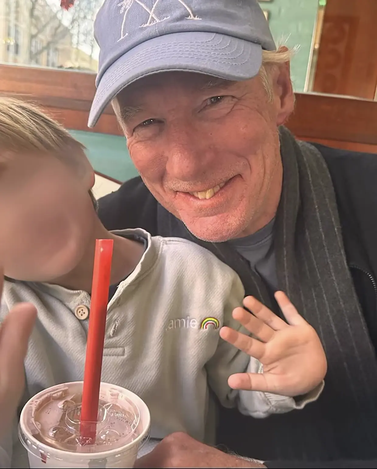 Richard Gere con su hijo
