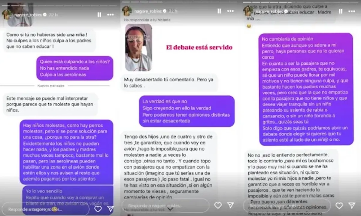 Respuesta de Nagore Robles a las críticas