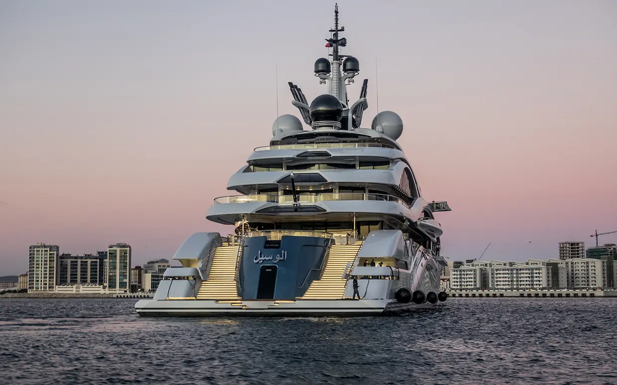 Yate del emir de Qatar