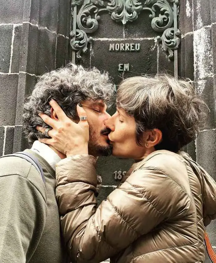 Antonio Pagudo y su mujer, Mónica
