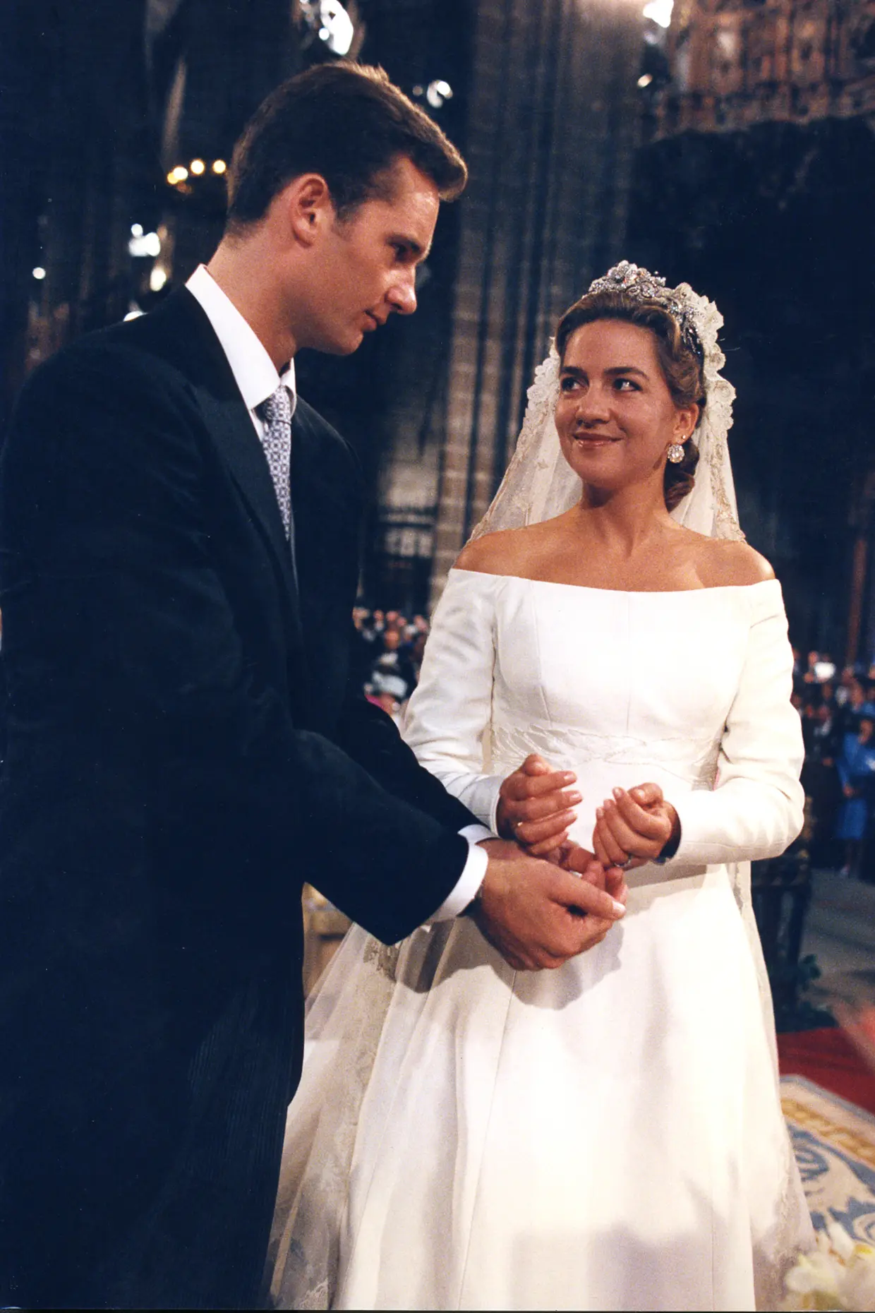 La infanta Cristina con Iñaki Urdangarín