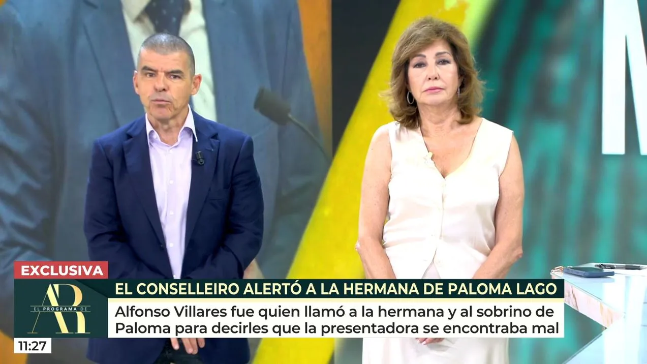Ana Rosa Quintana y Manu Marlaska hablan del caso de Paloma Lago.