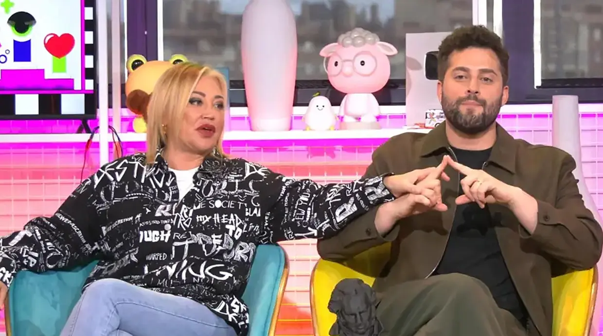 Javier de Hoyos y Belén Esteban.