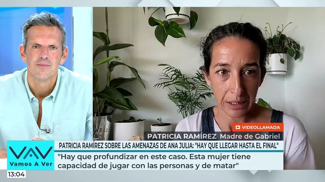 Patricia Ramírez habla en 'Vamos a ver'.