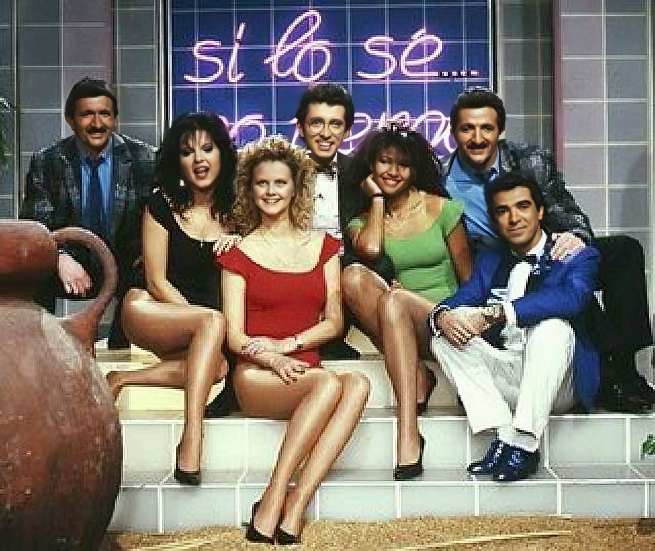 El equipo de 'Si lo sé no vengo', con Jordi Hurtado en el centro.
