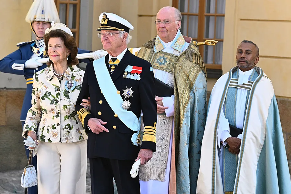 El bautizo de la princesa Inés de Suecia. Foto: Casa Real sueca (Kungahuset).