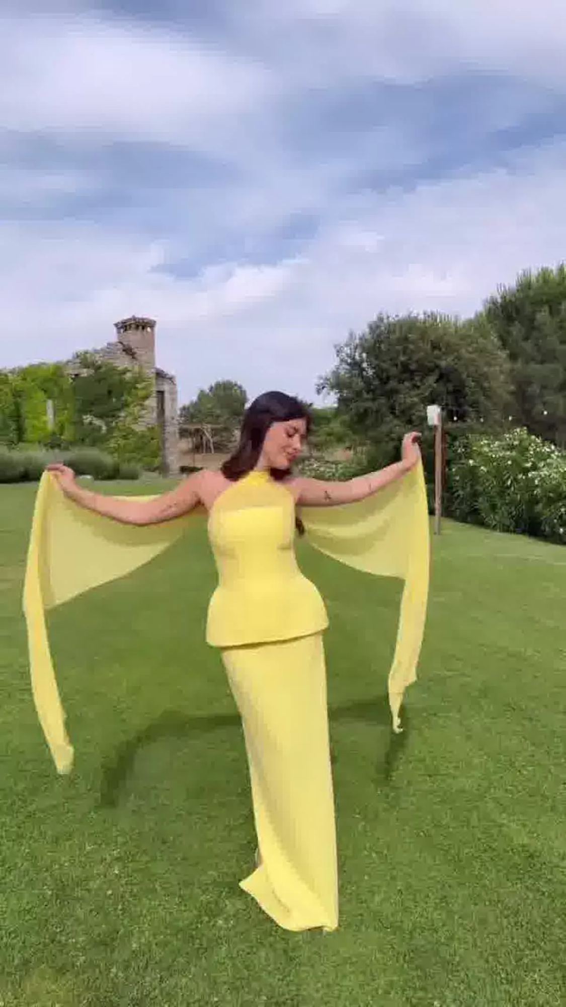 Dulceida en la boda de Susana Bicho