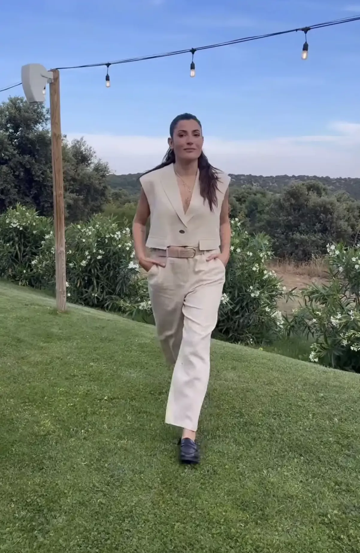 Alba Paul en la boda de Susana Molina