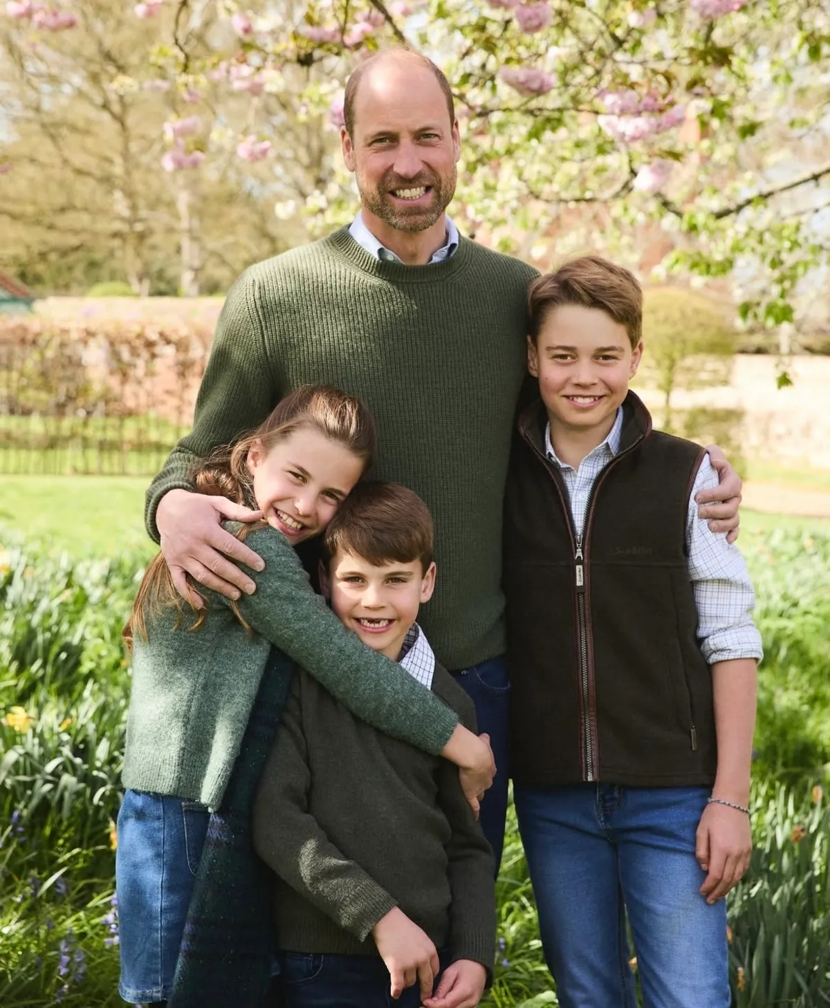 El Príncipe Guillermo con hijos