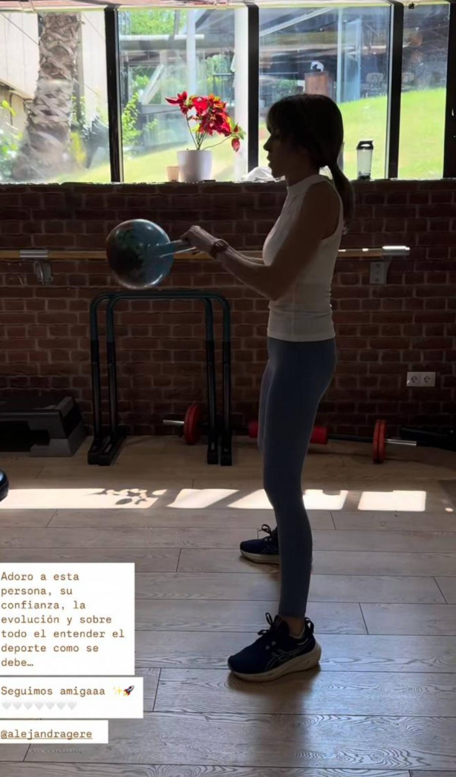 Alejandra Gere va a un exclusivo gimnasio que cuesta 65 euros la hora