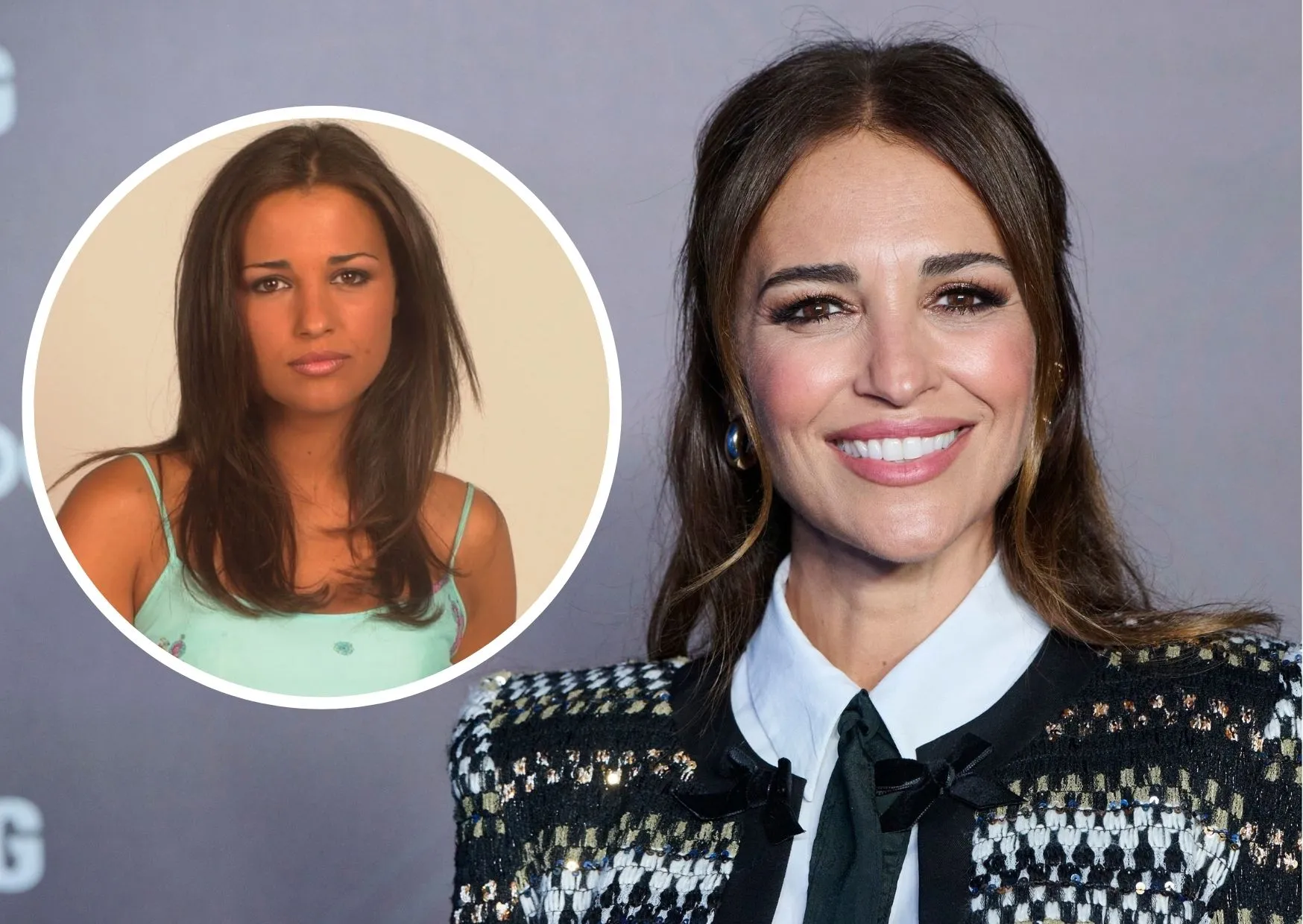 Paula Echevarría, antes y ahora.