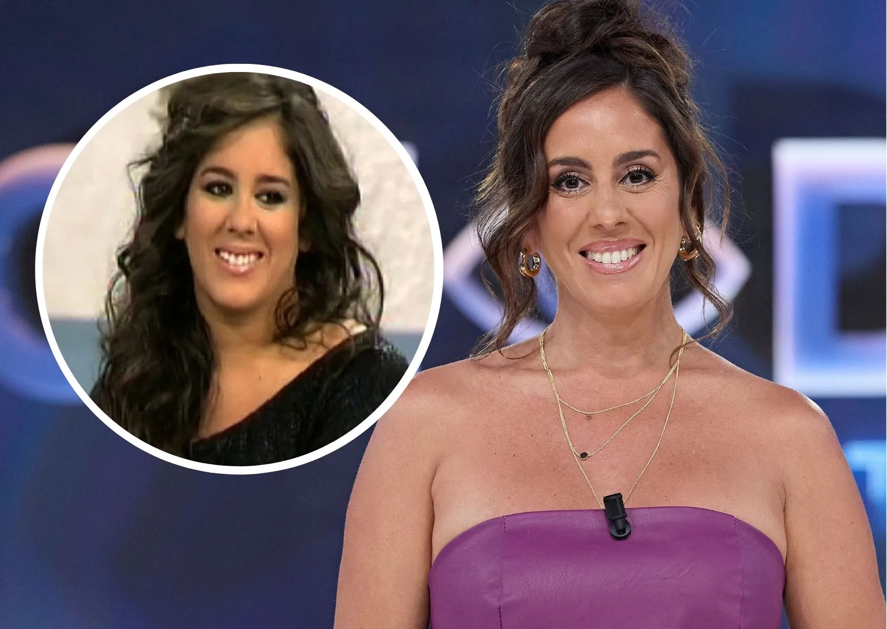 Anabel Pantoja antes y ahora.