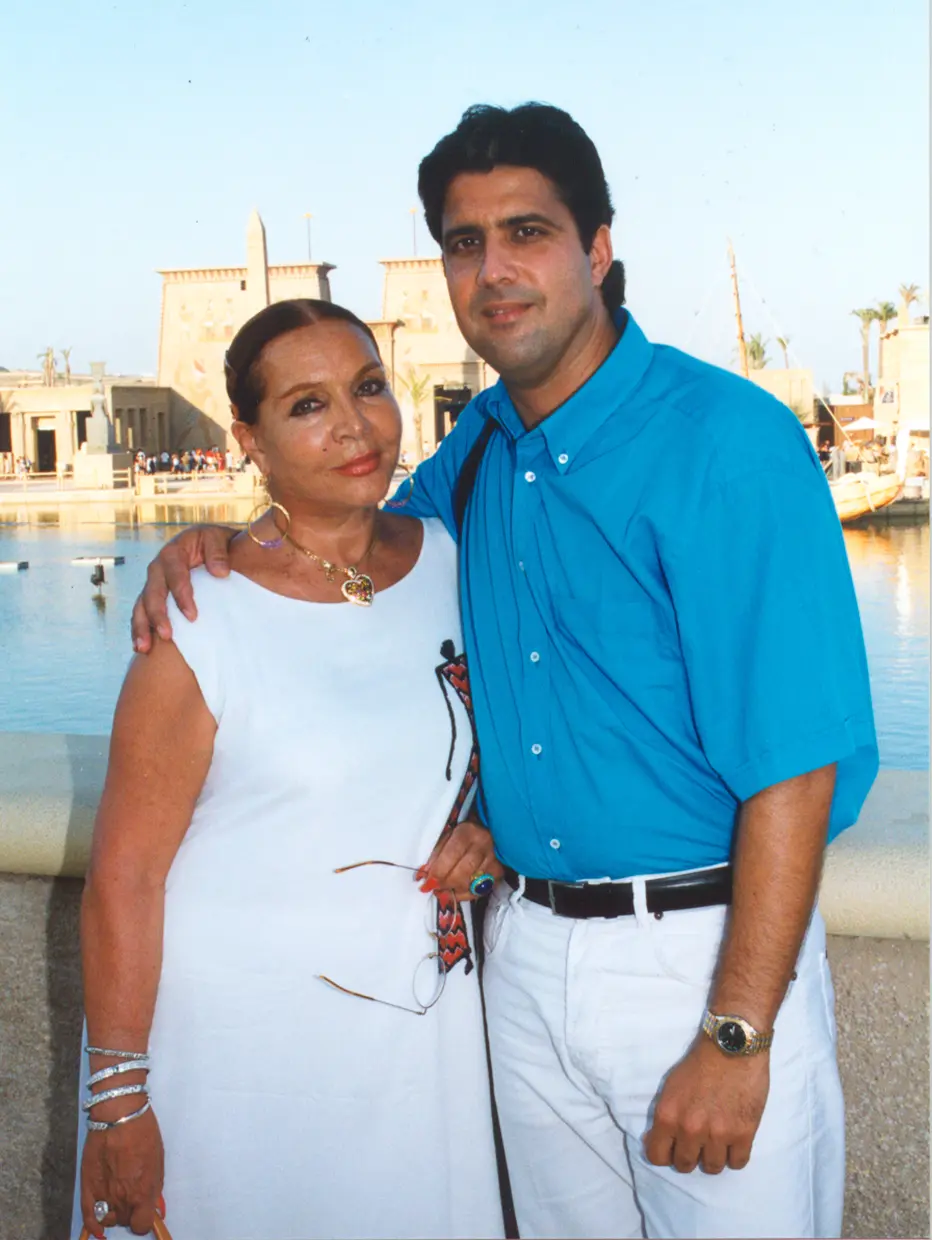 Sara Montiel con Tony Hernández.