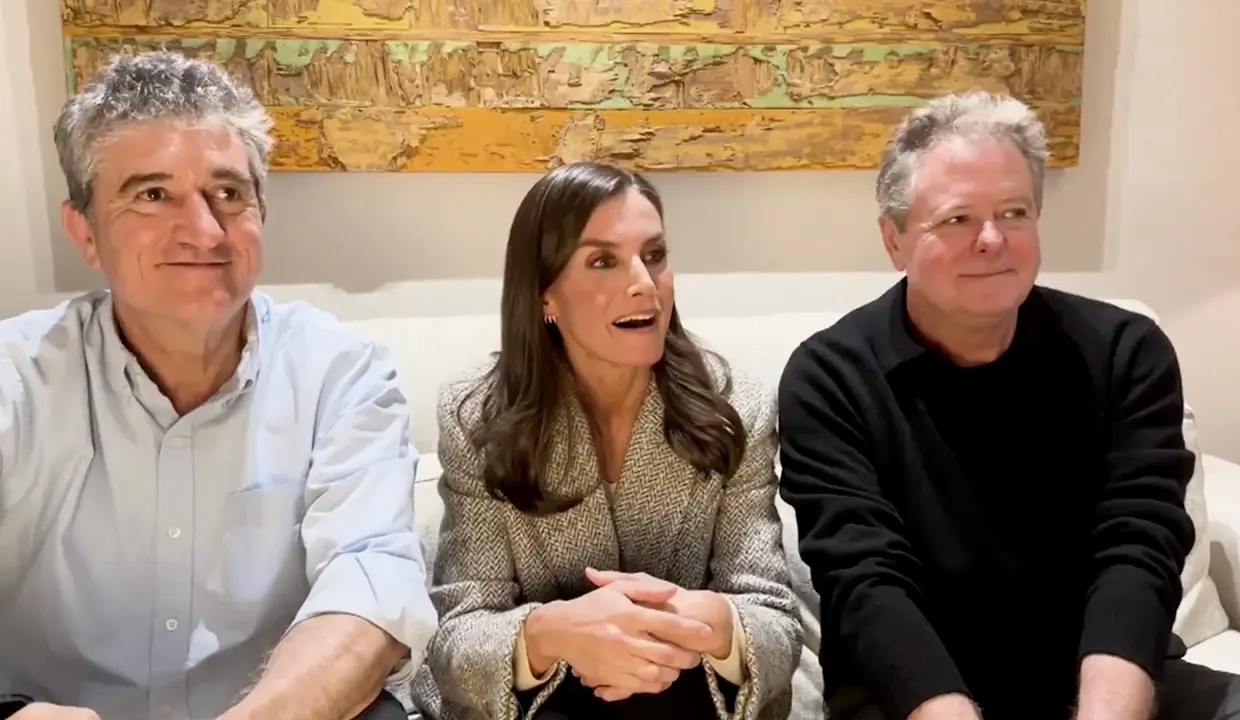 La reina Letizia con los Gomaespuma