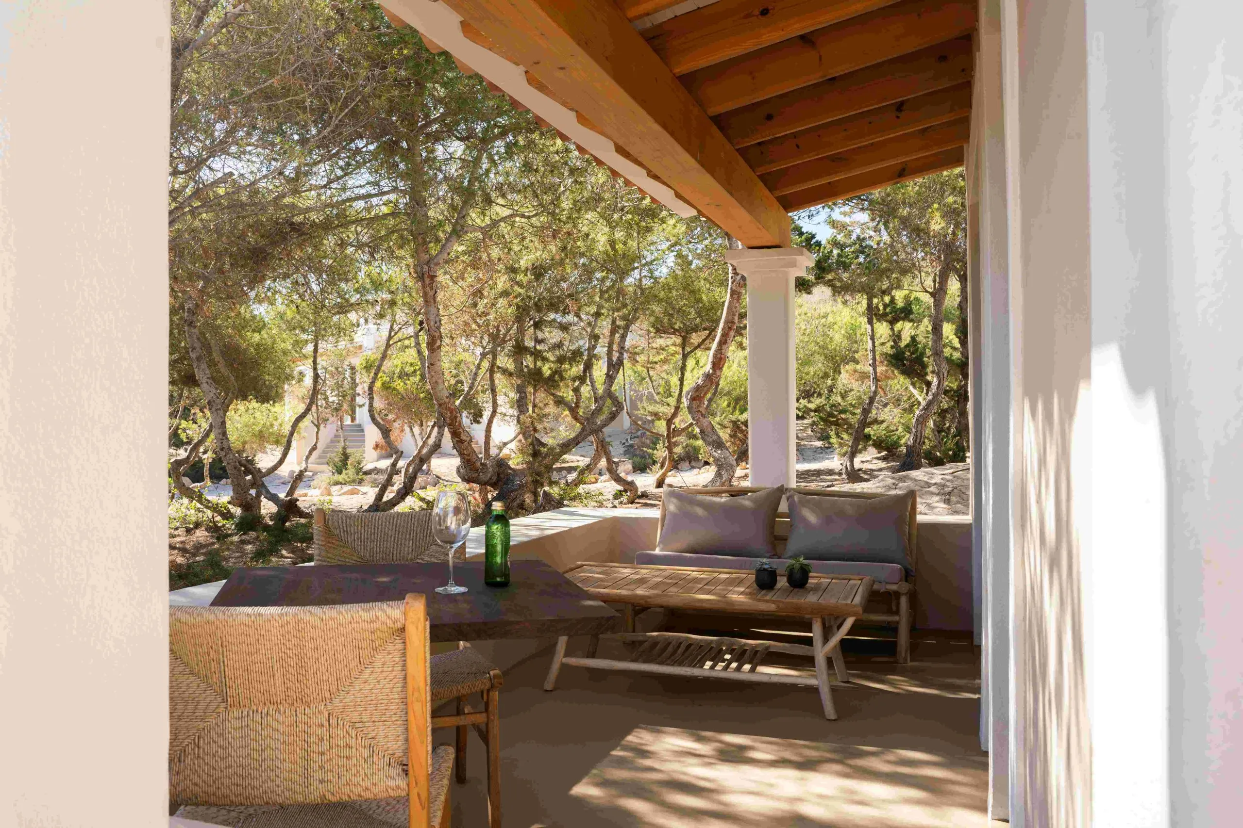 Dunas de Formentera, el hotel donde se han alojado Vicky Martín Berrocal y su hija. Fotos: dunasdeformentera.com