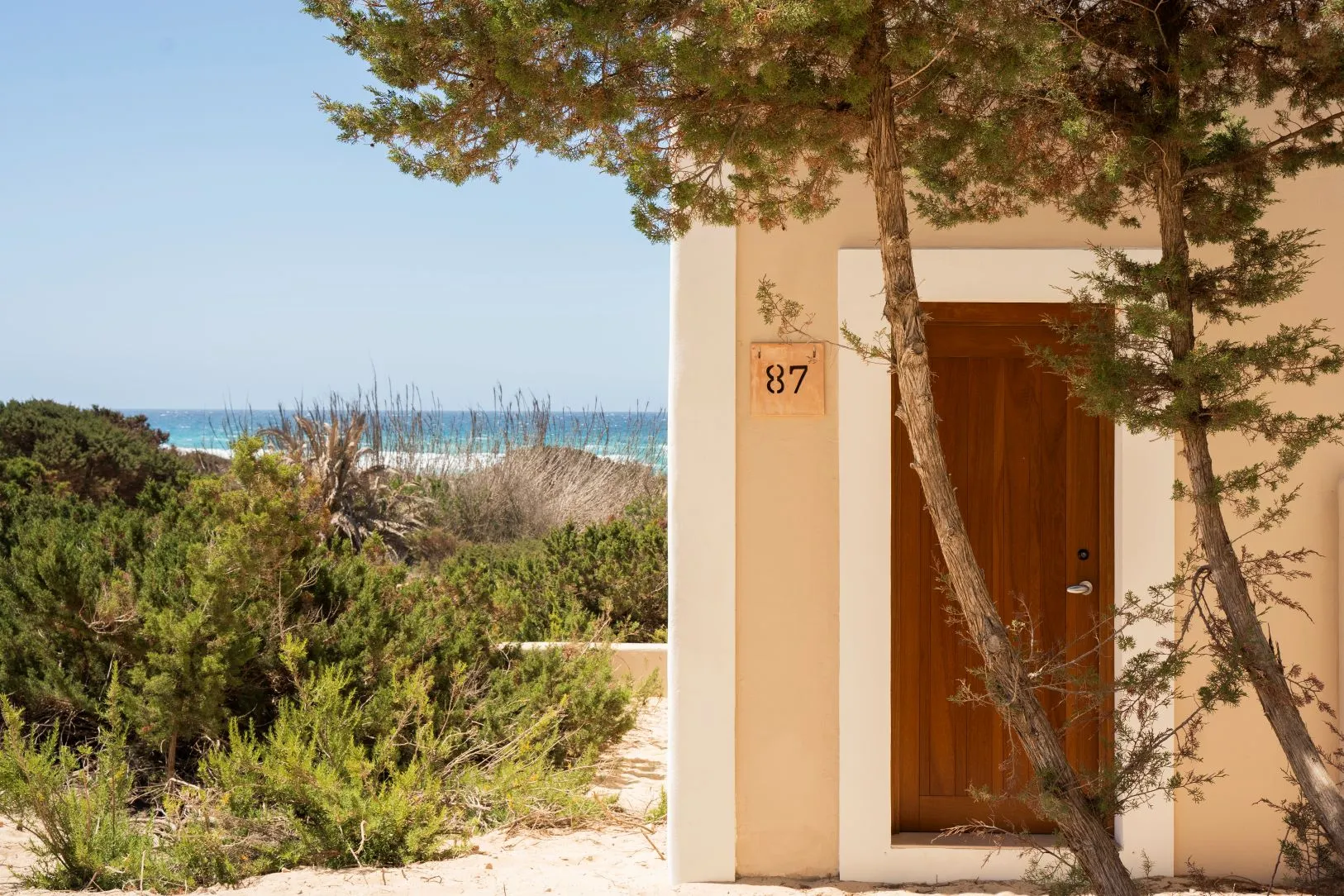 Dunas de Formentera, el hotel donde se han alojado Vicky Martín Berrocal y su hija. Fotos: dunasdeformentera.com