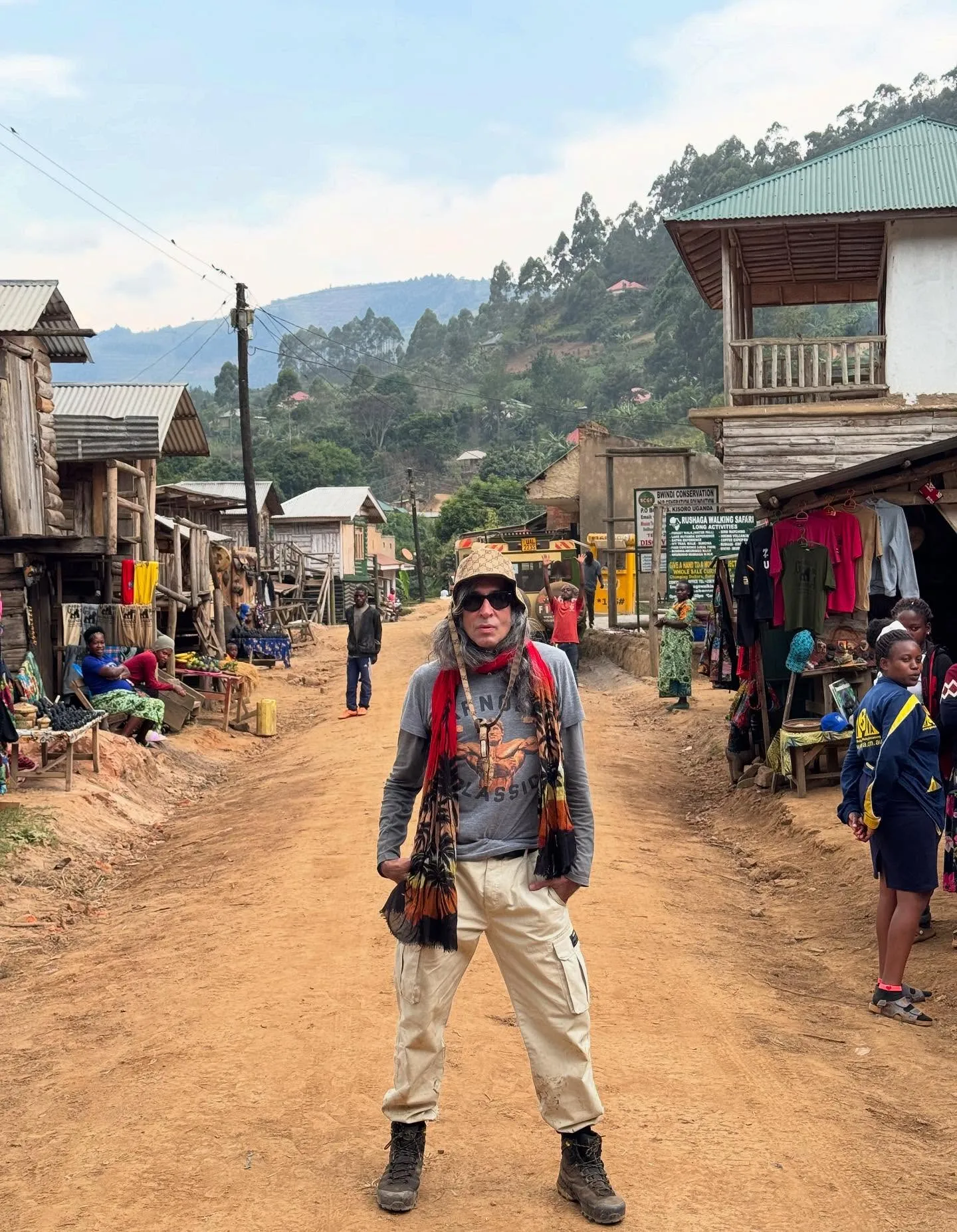 Mario Vaquerizo en África.