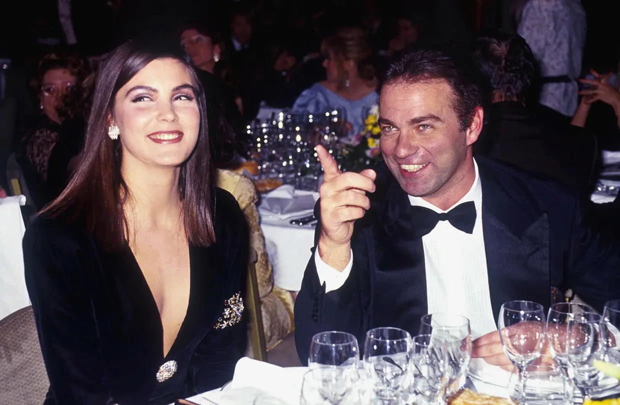 Mar Flores con Bertín Osborne.