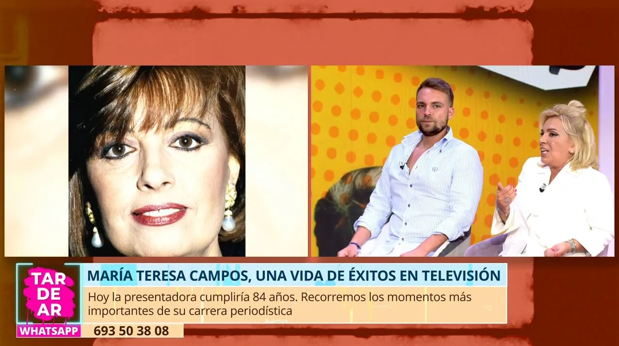Carmen Borrego, nueva colaboradora de 'TardeAR'.