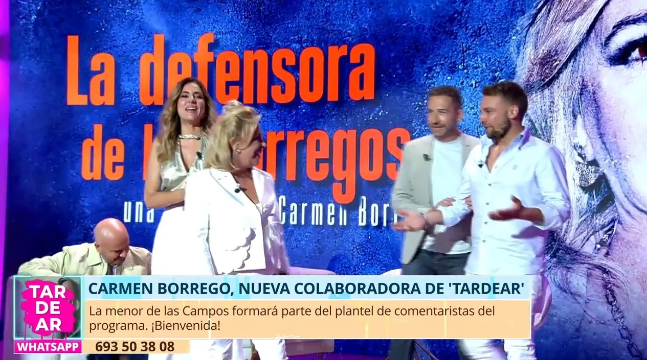 Carmen Borrego, nueva colaboradora de 'TardeAR'.