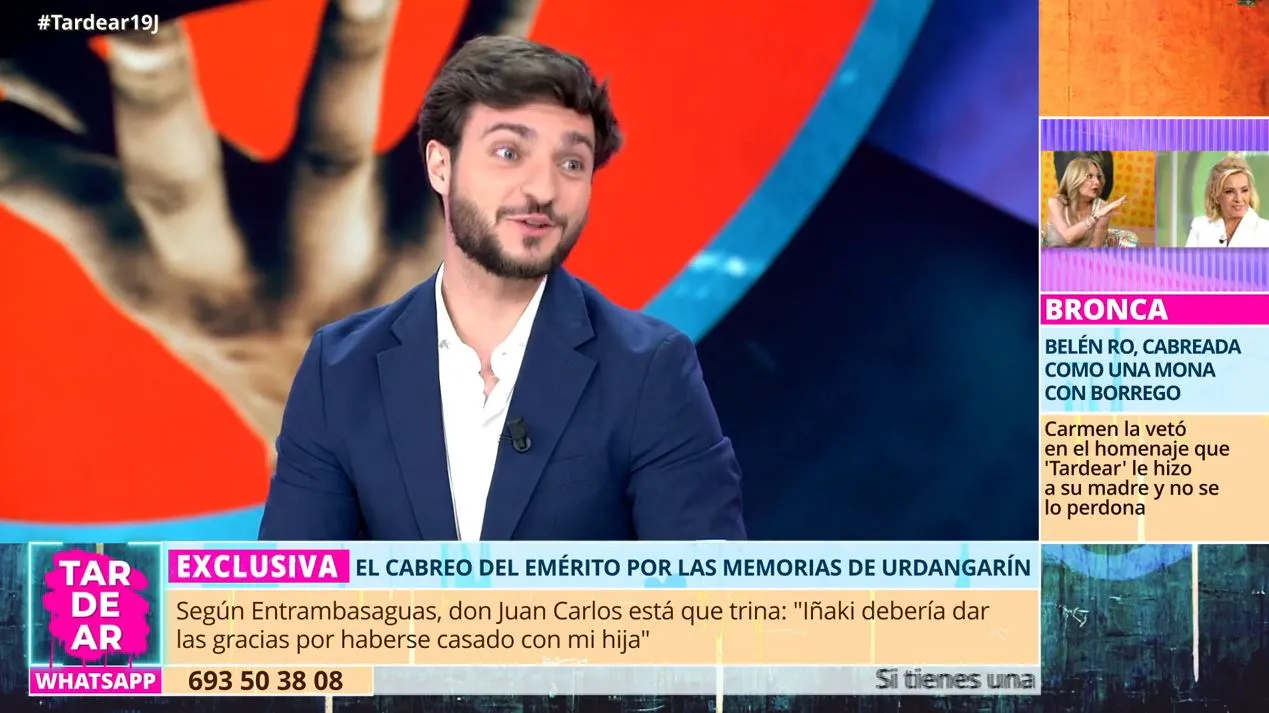 Alejandro Entrambasaguas habla de Juan Carlos I e Iñaki Urdangarin.