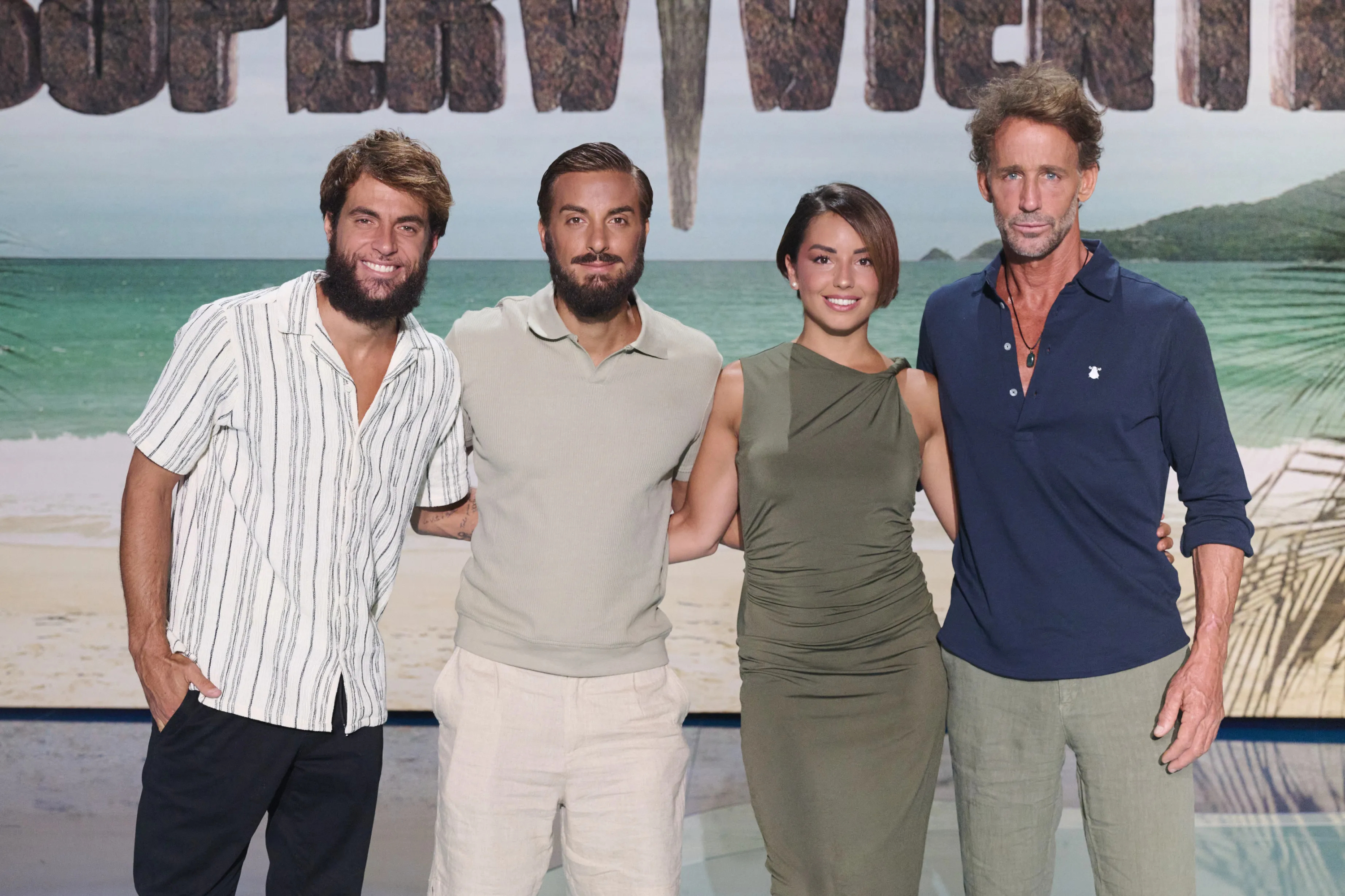 Los 4 finalistas de 'Supervivientes 2025'.