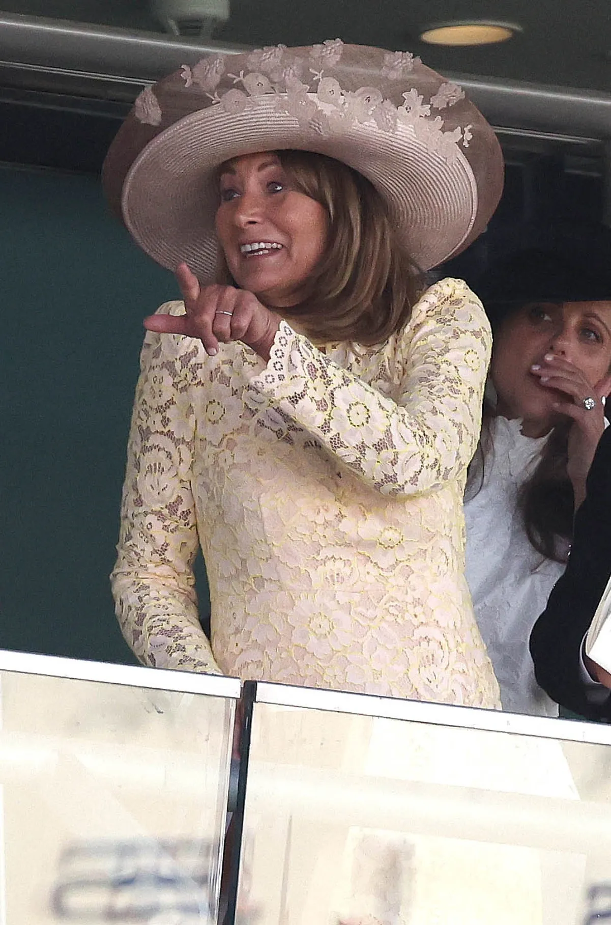 Carole Middleton, la madre de Kate Middleton, en las carreras del 'Royal Ascot'