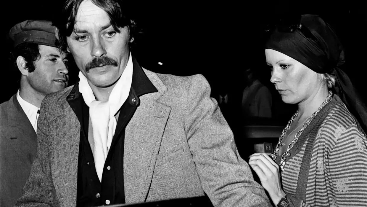Alain Delon y Bárbara Rey.