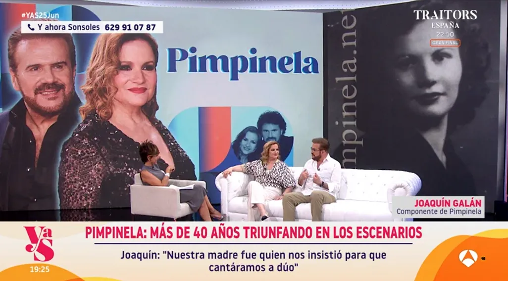 Pimpinela en Y ahora Sonsoles