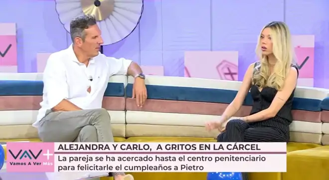 Alejandra Rubio explota por las críticas a su vídeo con Carlo Costanzia gritando fuera de la cárcel de Turín