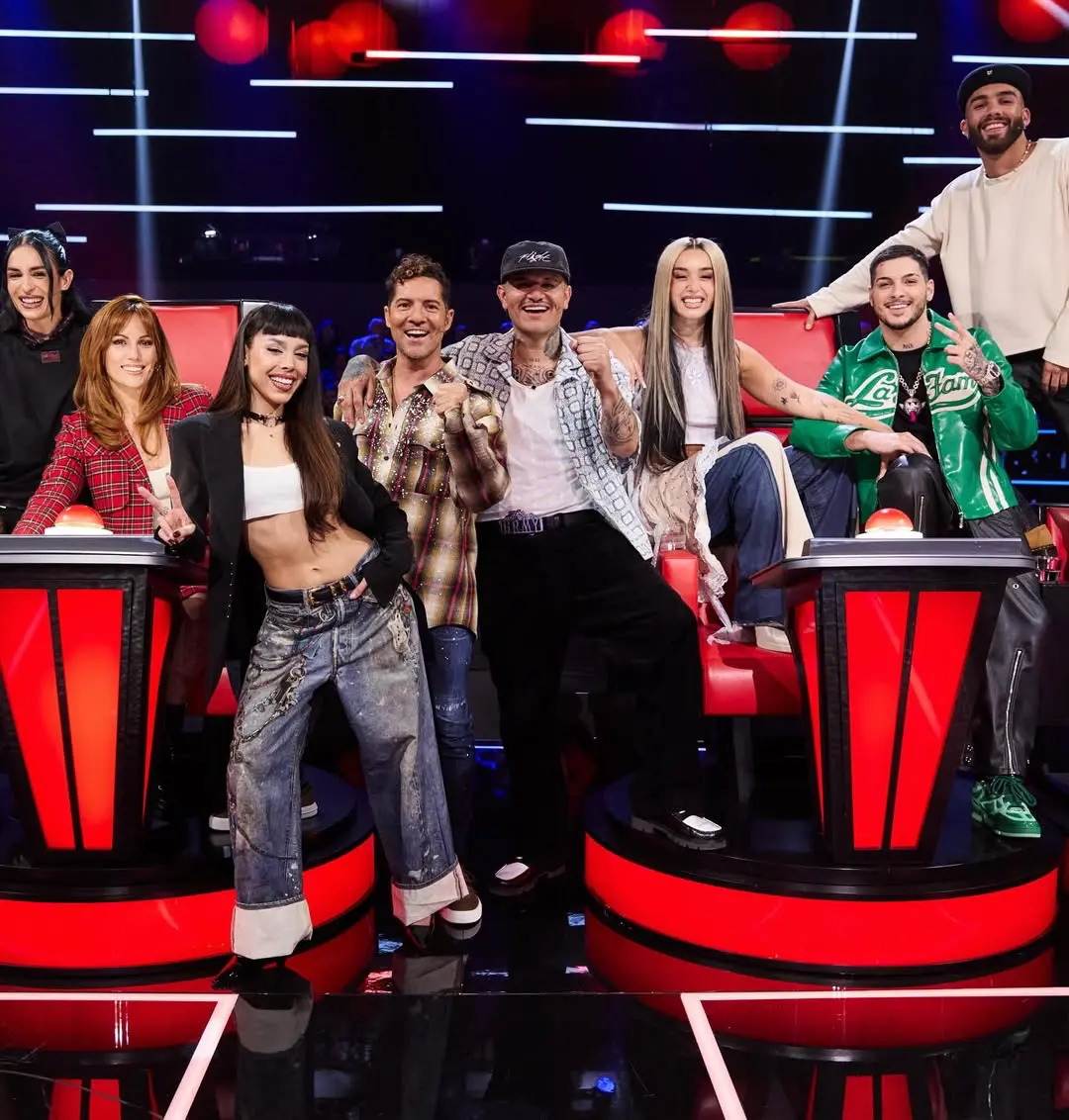 Edurne en 'La Voz Kids'.
