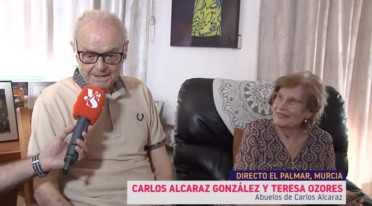 Abuelos de Carlos Alcaraz