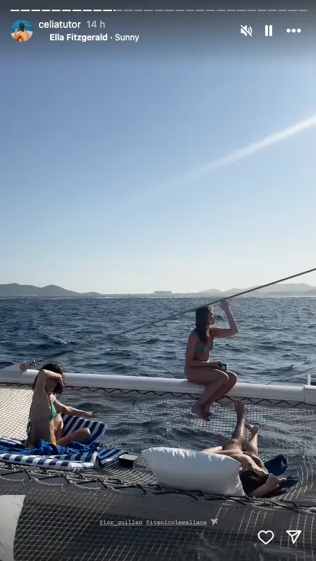 aitana cumple barco