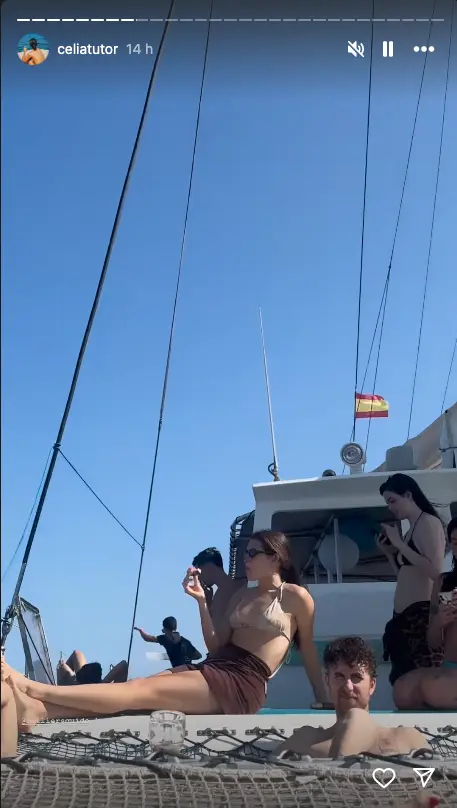 aitana cumple barco