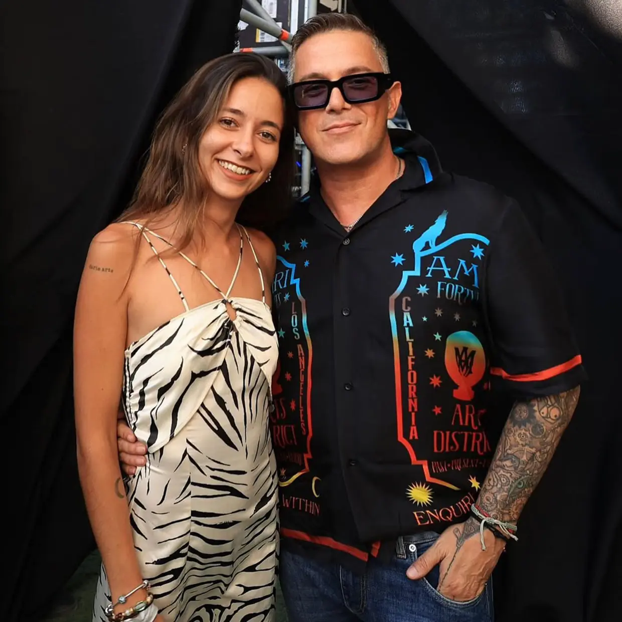 Ivet Playà y Alejandro Sanz