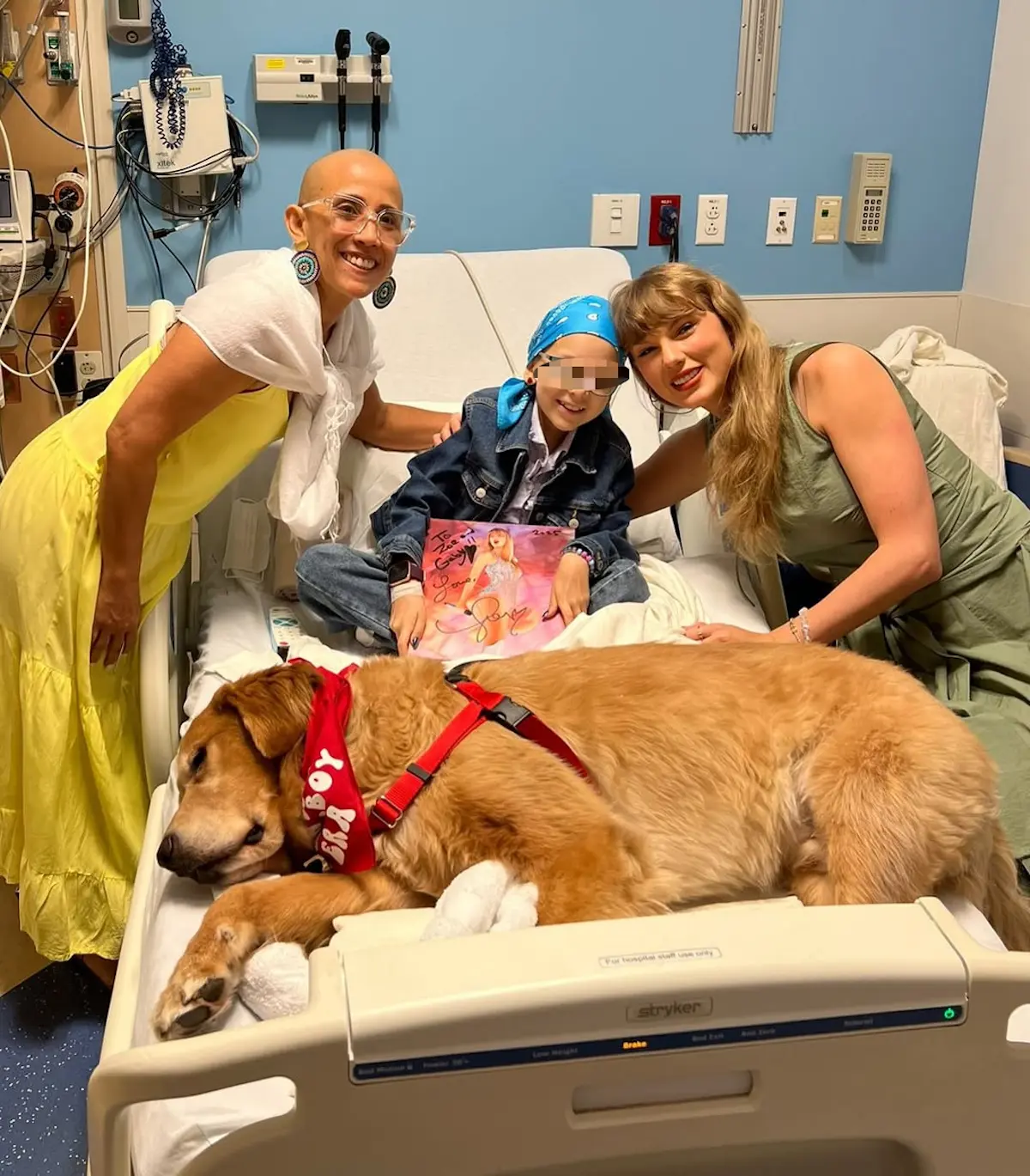 Taylor en el hospital