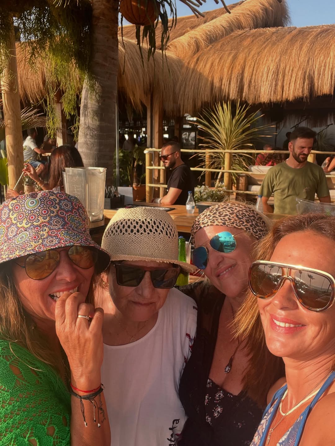 Olga Moreno, de vacaciones.