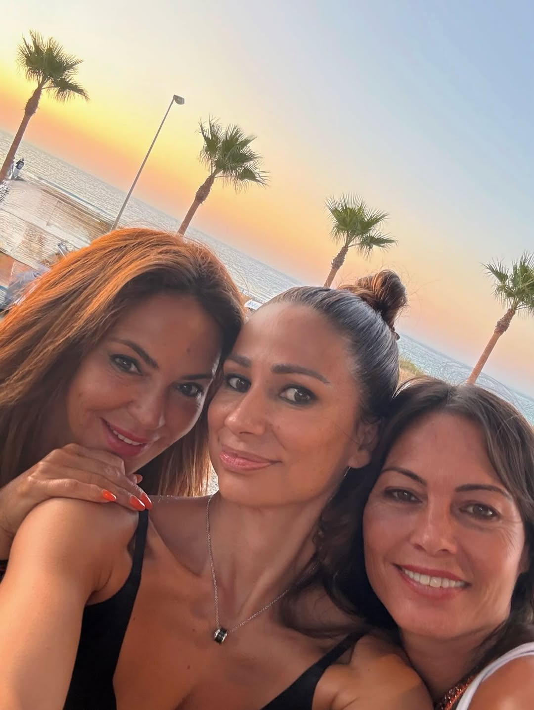 Olga Moreno, de vacaciones.