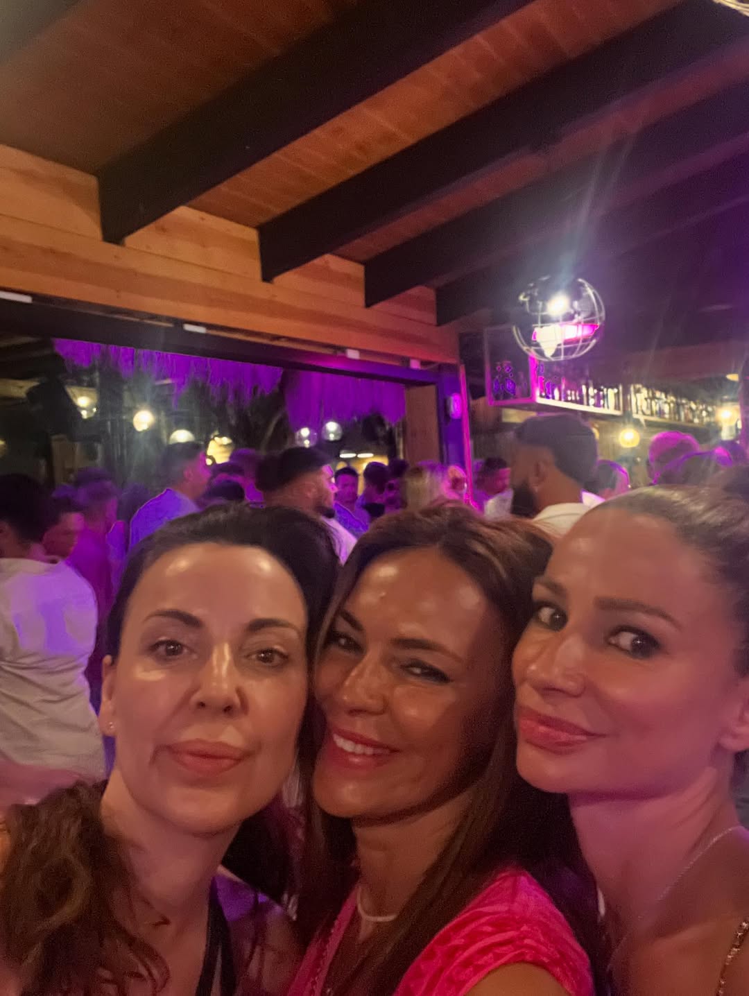Olga Moreno, de vacaciones.