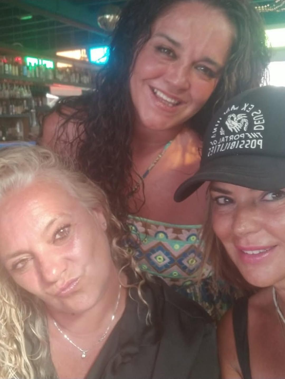Olga Moreno, de vacaciones.